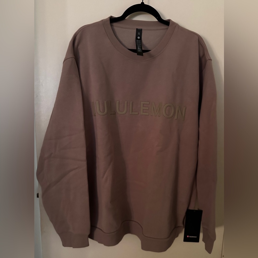 lululemon athletica Men's Crewneck Sweater - Brown